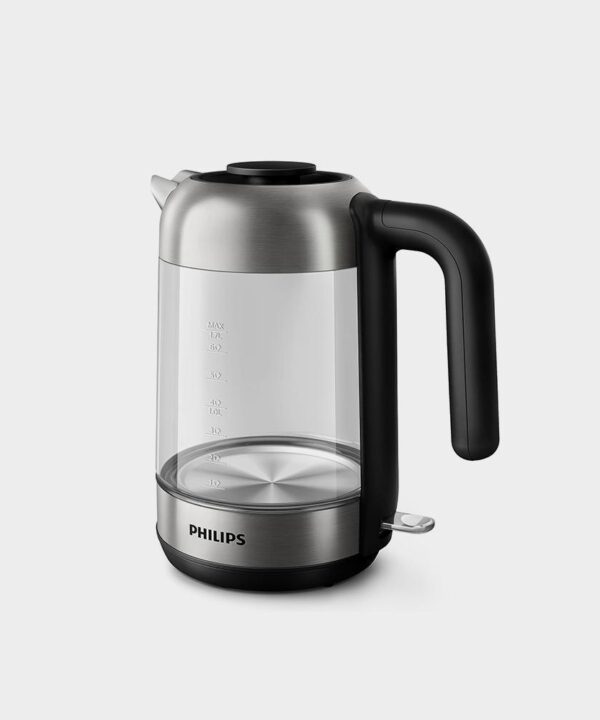 Glass Kettle Stainless Steel, Crystal 2200W 1.7L, Mid Entry Light Status Indicator