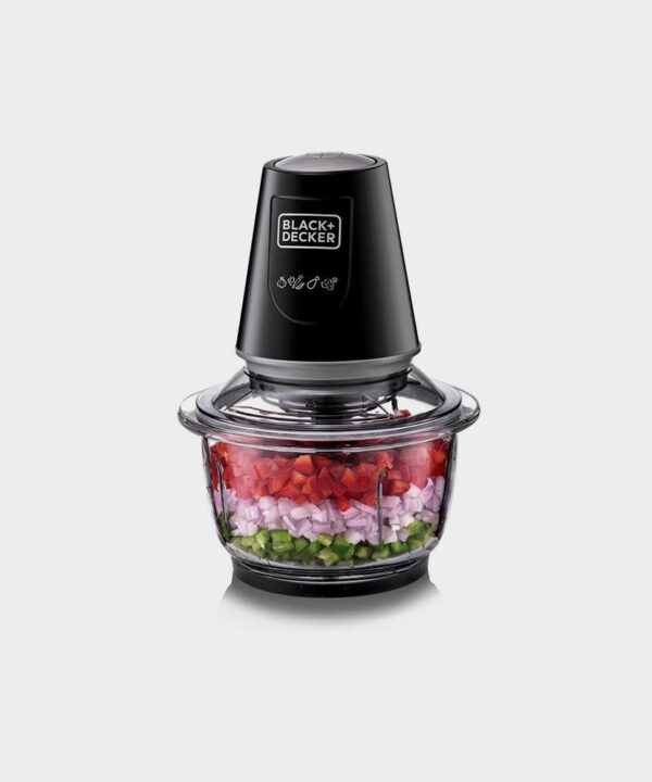 Vertical Glass Chopper/Mincer Glass Bowl Capacity With Removable Four Blade System